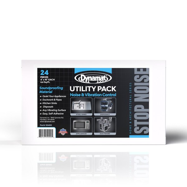 Main product image for Dynamat Xtreme 50400 4"x10" Sound Deadener Utility Pak 24 Sheets260-598